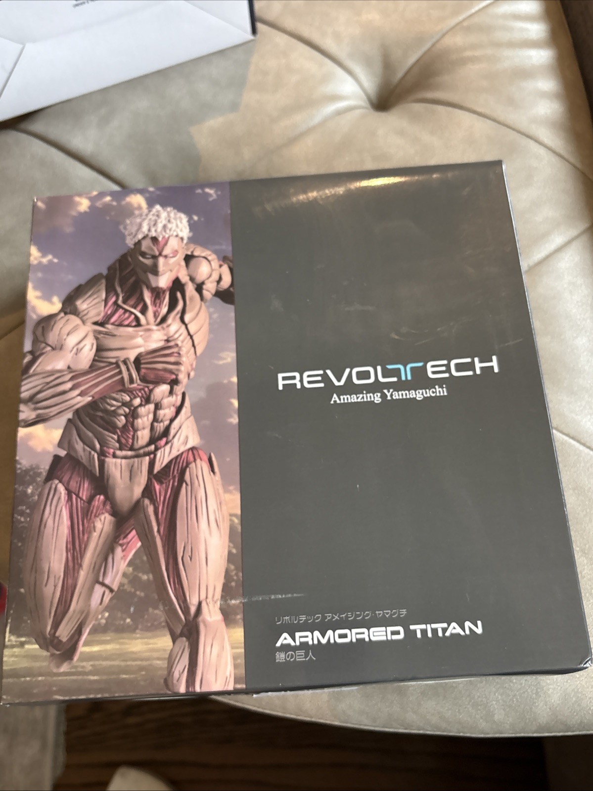 OFFICIAL Amazing Yamaguchi Revoltech Attack on Titan Armored Reiner (US SELLER)