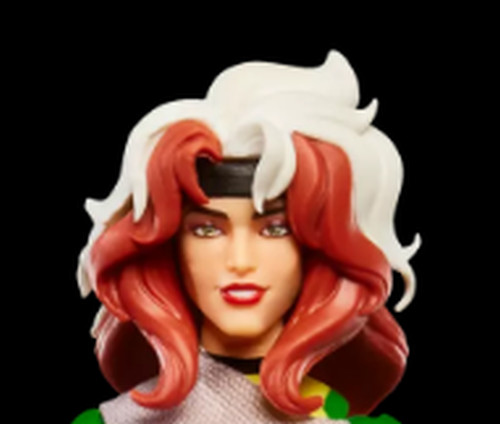 Marvel Legends X-Men 97 Rogue HEAD Custom Fodder (Gambit Basketball 2 Pack)