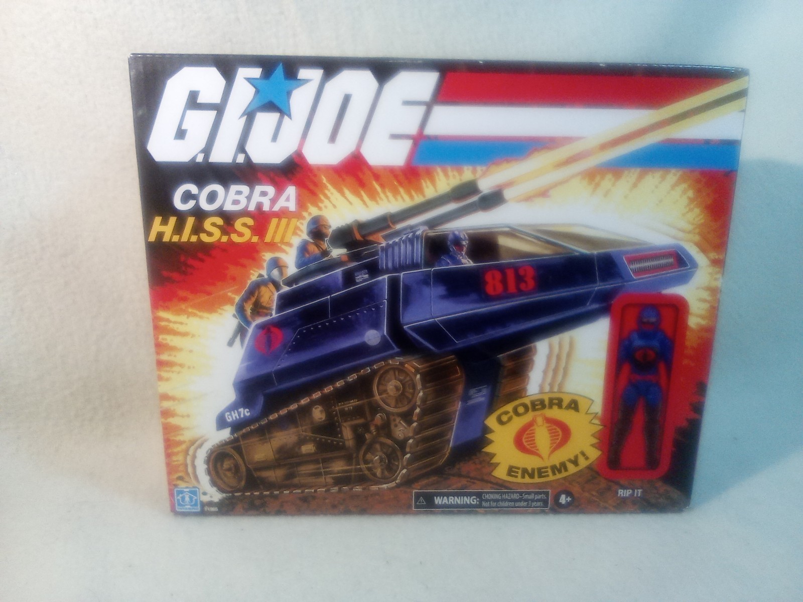 G.I. Joe Retro Collection Cobra H.I.S.S. III Tank 2021, New Sealed