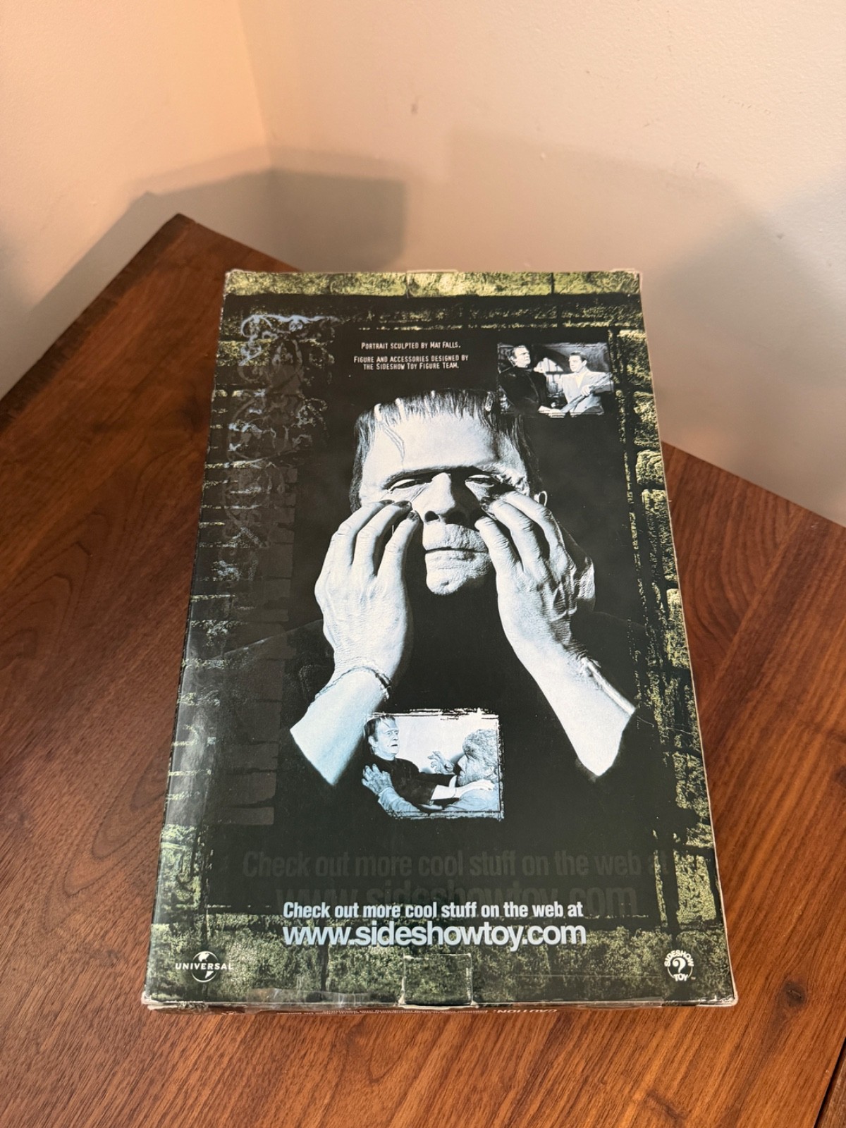 Sideshow Universal Monsters Frankenstein Meets The Wolf Man 12″ Figure 2001 New