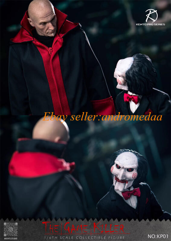 Kento pro Series KP01 1/6 Jigsaw Killer John Male Action Figure IN STOCK