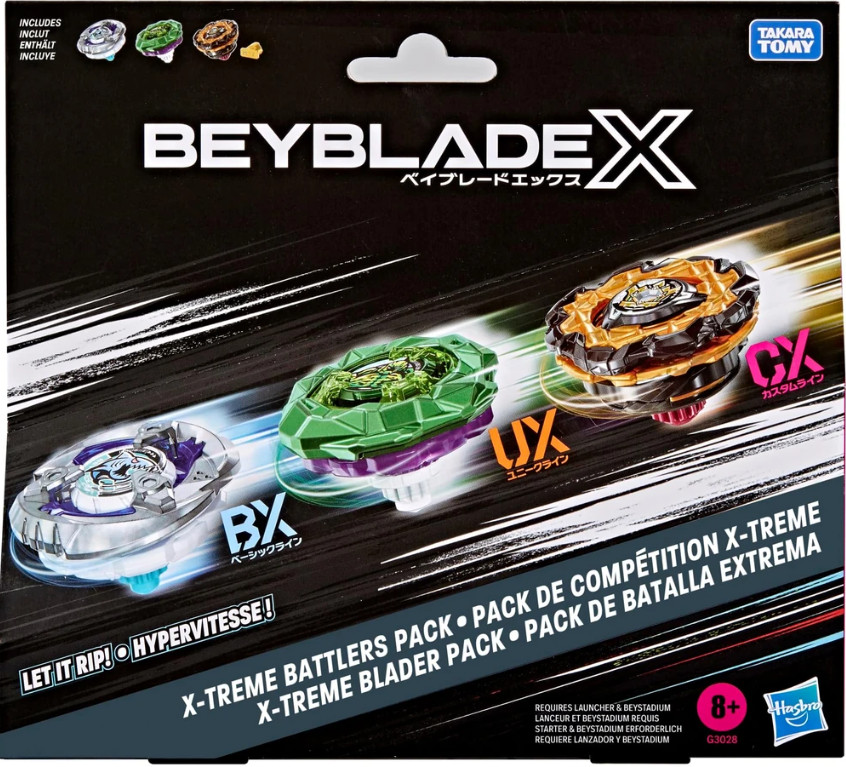 Beyblade X Xtreme Battlers Pack Emperor Might Deck Set Hasbro CX-11