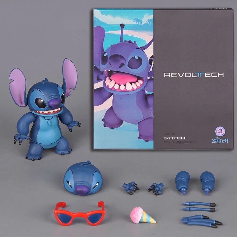 10.5cm Stitch Experiment 626 Movable Action Figure Statue Model Doll Toy Gift