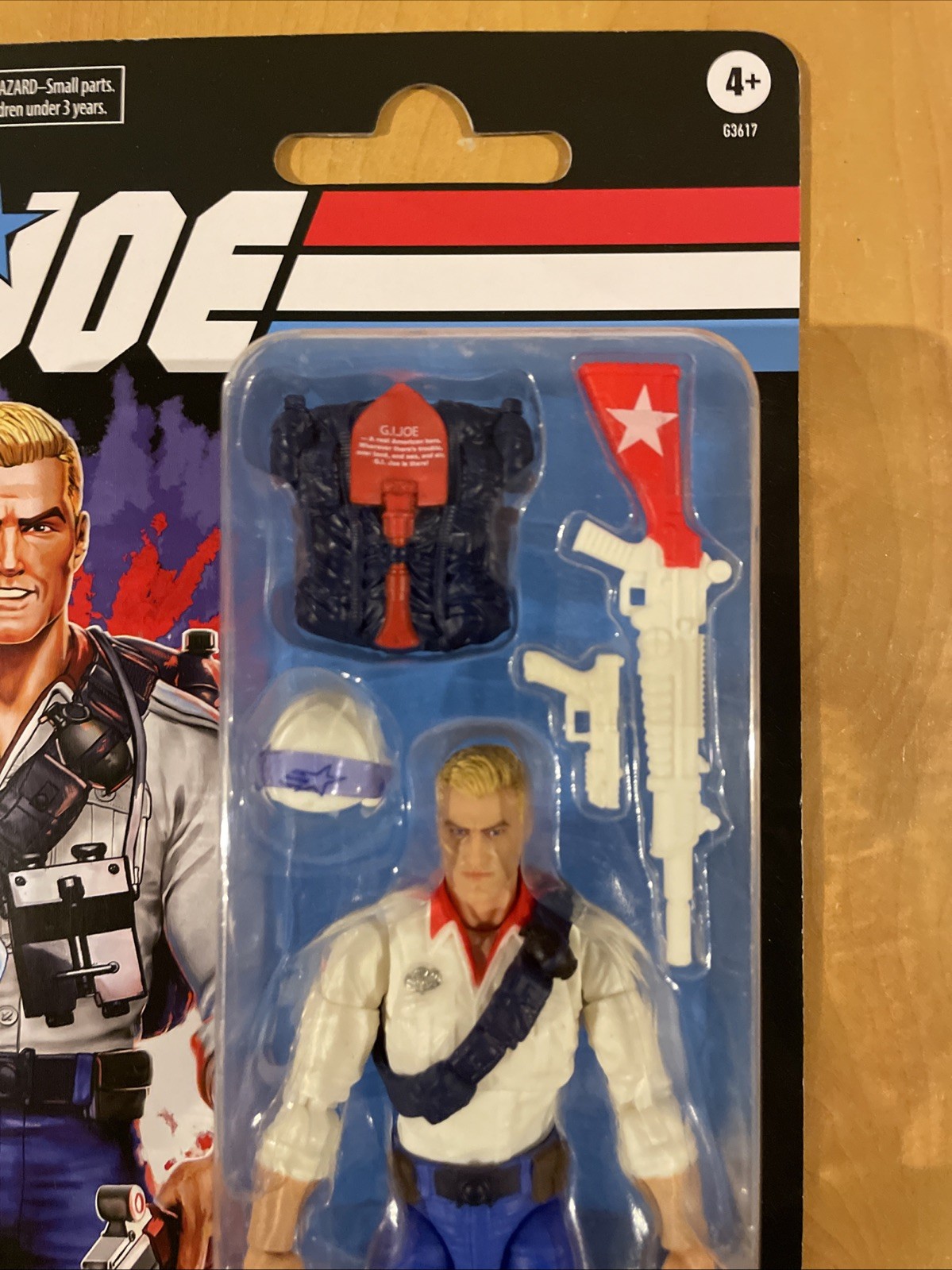 GI Joe Classified Series Retro Cardback USA Duke Americas 250th Birthday Edition