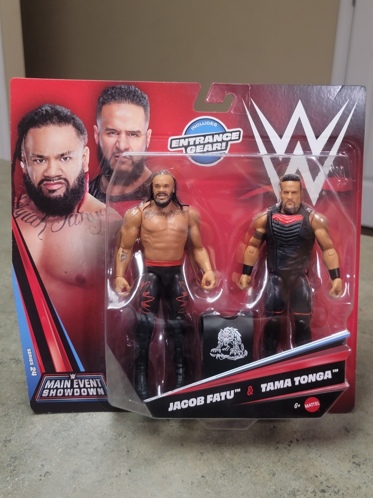 WWE Main Event Showdown Jacob Fatu & Tama Tonga Figures