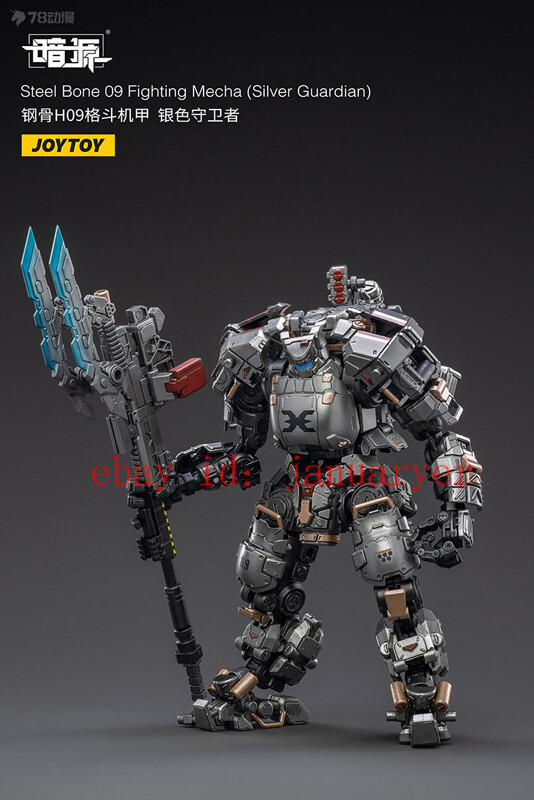Joytoy 1/25 Steel Bone 09 Fighting Mecha (Silver Guardian) Action Figure New Toy