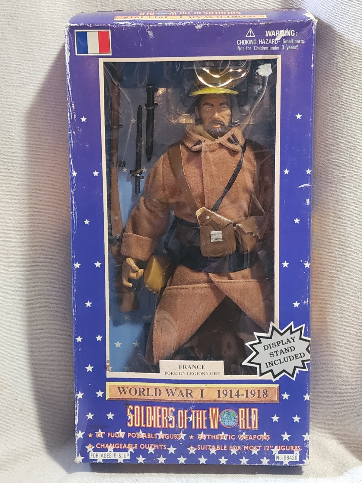 Soldiers Of The World 1914-1918 World War I France Legionnaire Figure 1997 NIB