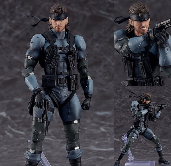 Figma Solid Snake MGS2 Ver Metal Gear Solid 2 Sons of Liberty Update Edition 645