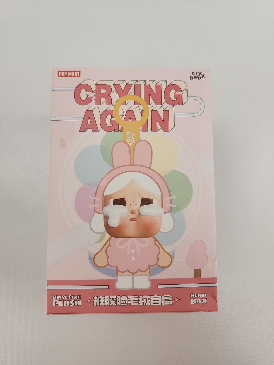 POPMART CRY BABY CRYING AGAIN PLUSH BLIND BOX