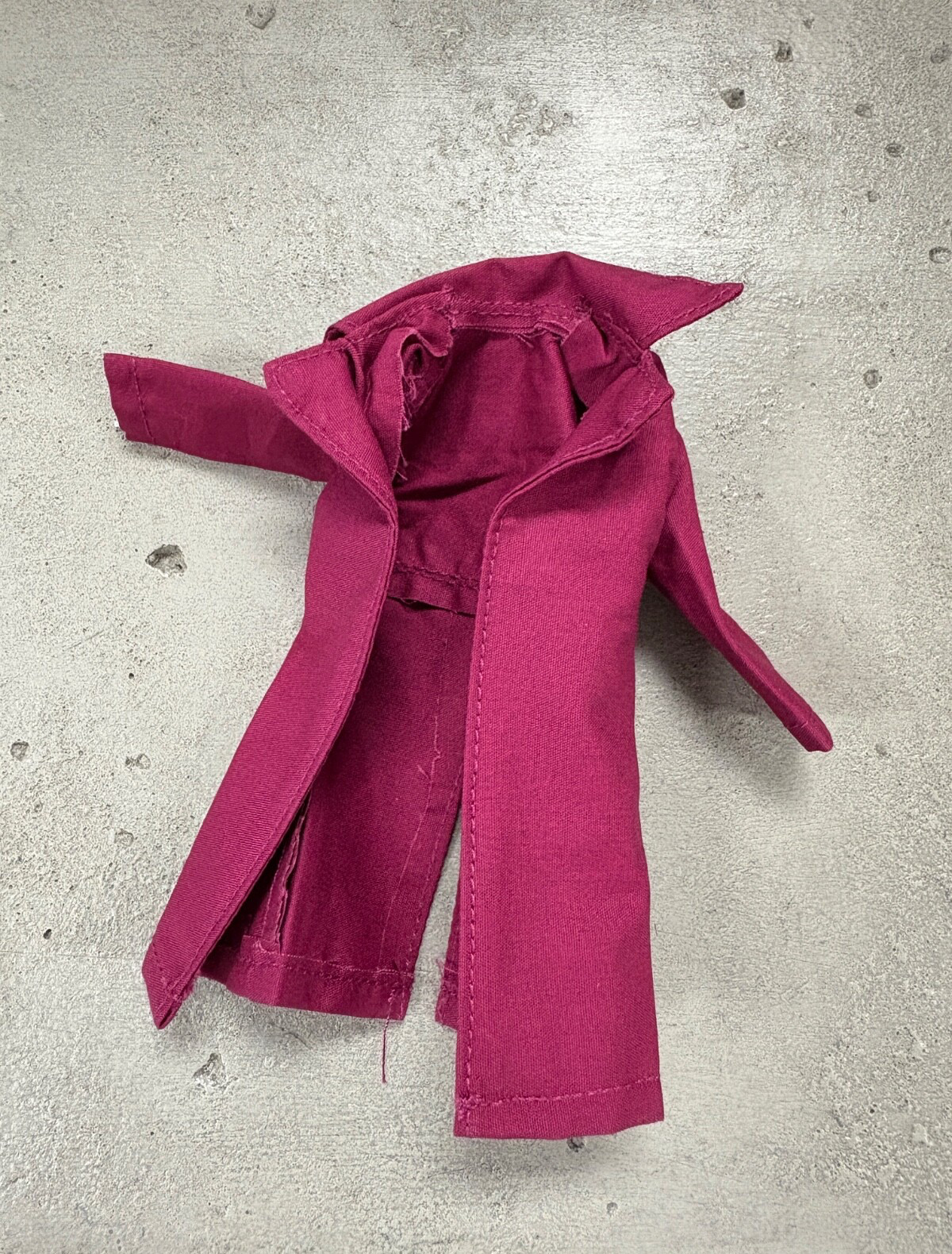 SU-RG-LTC-PP: 1/12 Purple Wired Trench Coat for 6 inch action figure