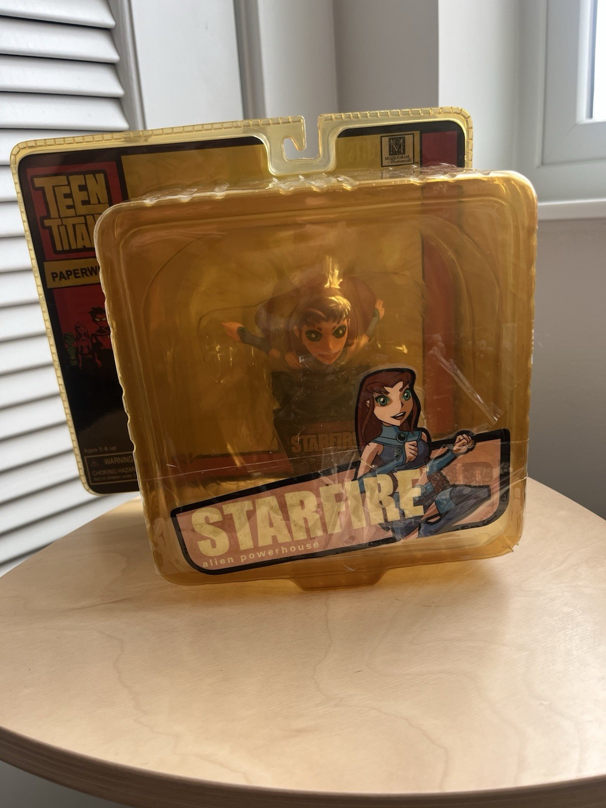 Teen Titans Starfire Bust Figure Paperweight Monogram Masterworks Box Wear Read