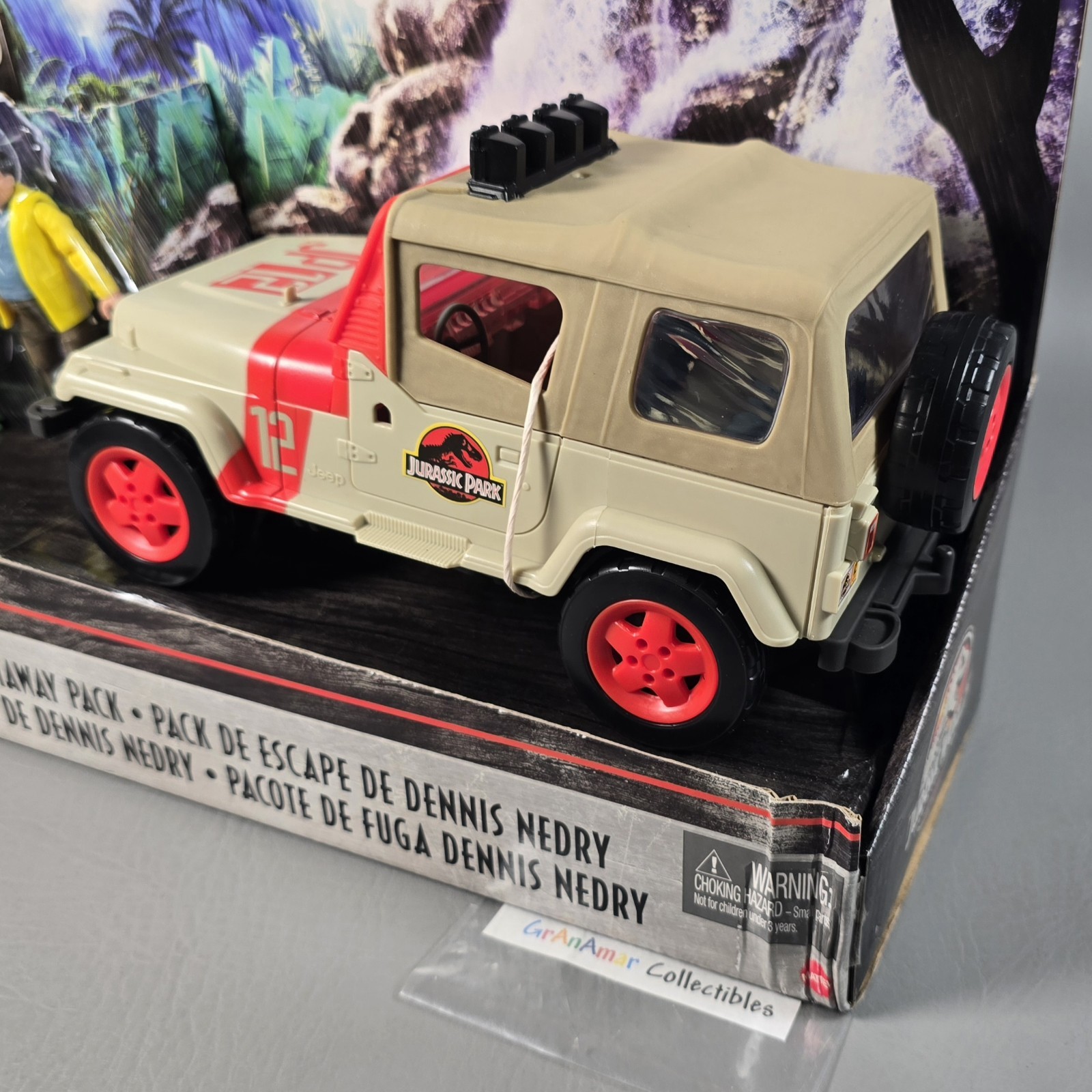 Jurassic World Legacy Collection DENNIS NEDRY Getaway Pack 2020 Exclusive GWY59