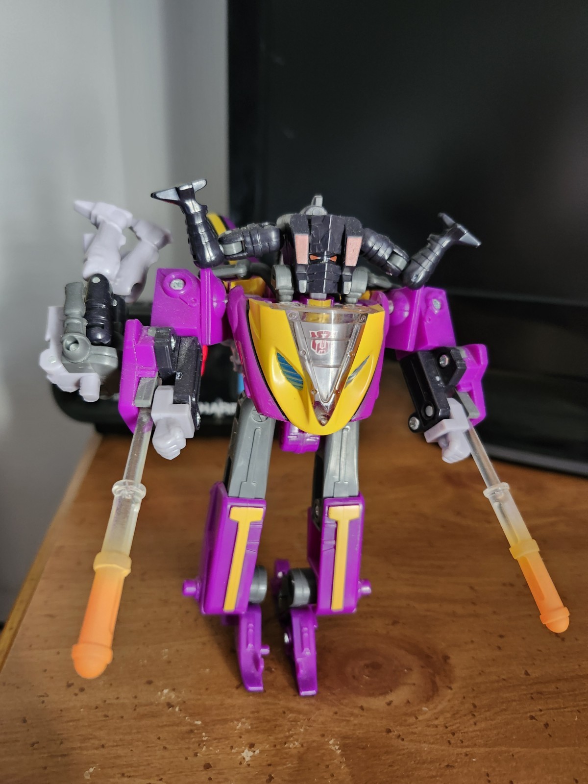 Transformers Armada Smokescreen Demolishor & Sideways