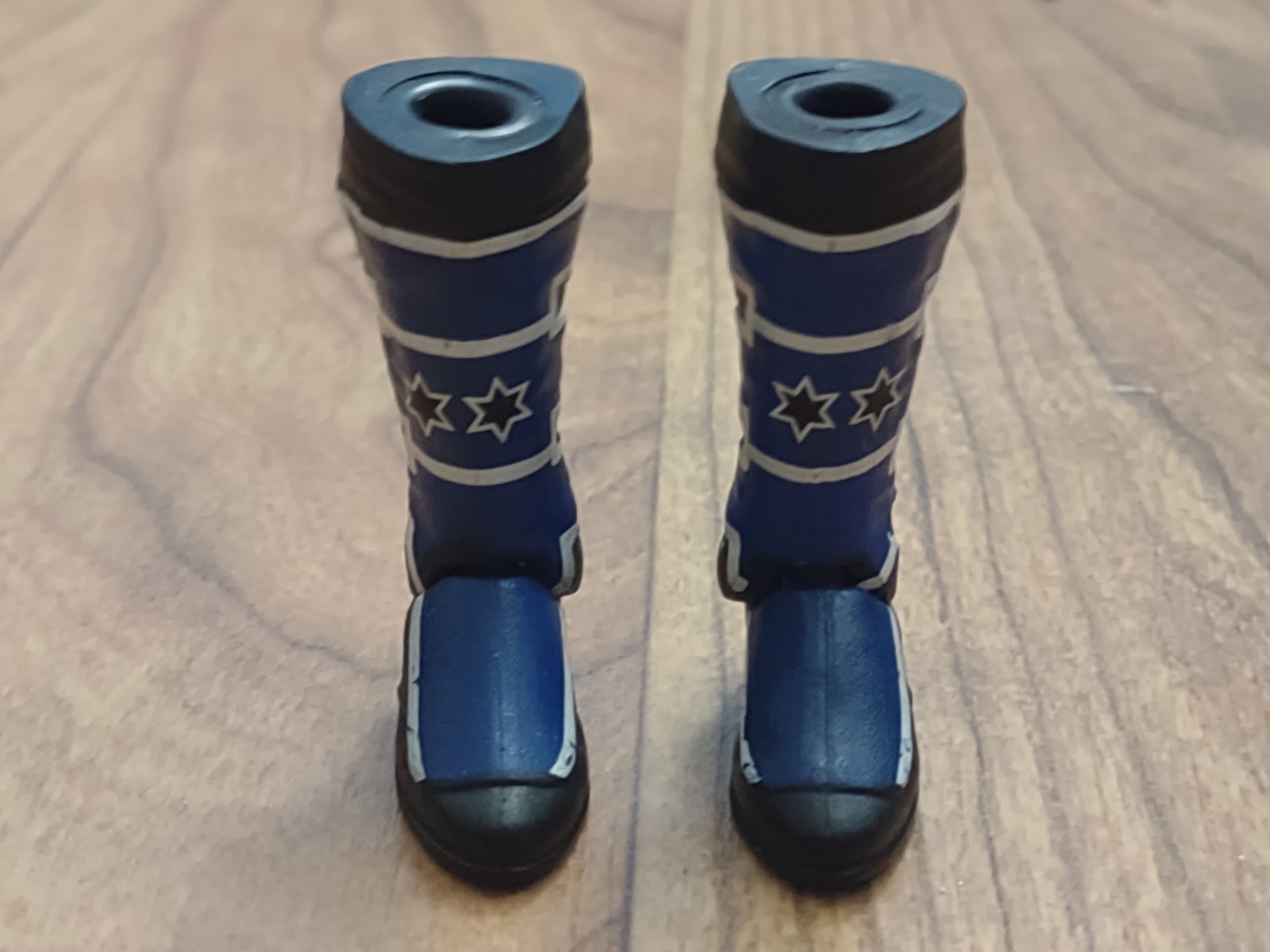 Wwe Cm Punk Boots Blue/Black (B) Parts/Fodder Action Figure Wrestling