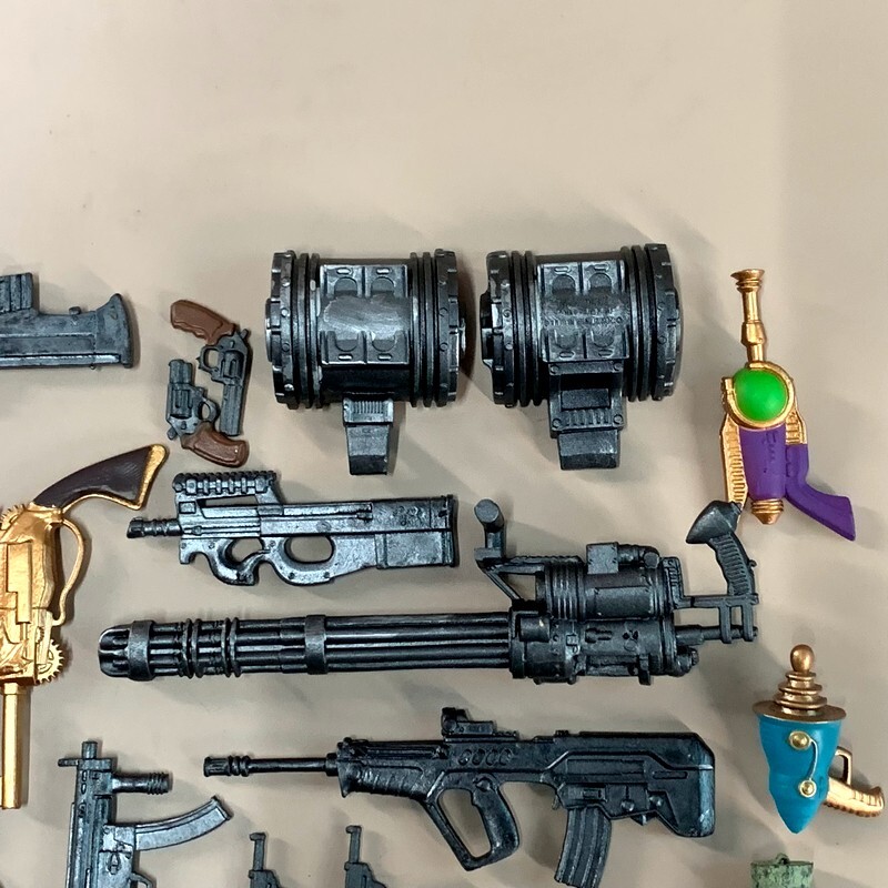 17pcs Weapons Guns Deluxe Accessory Munitions Pack 2 For 7” Figures McFarlane