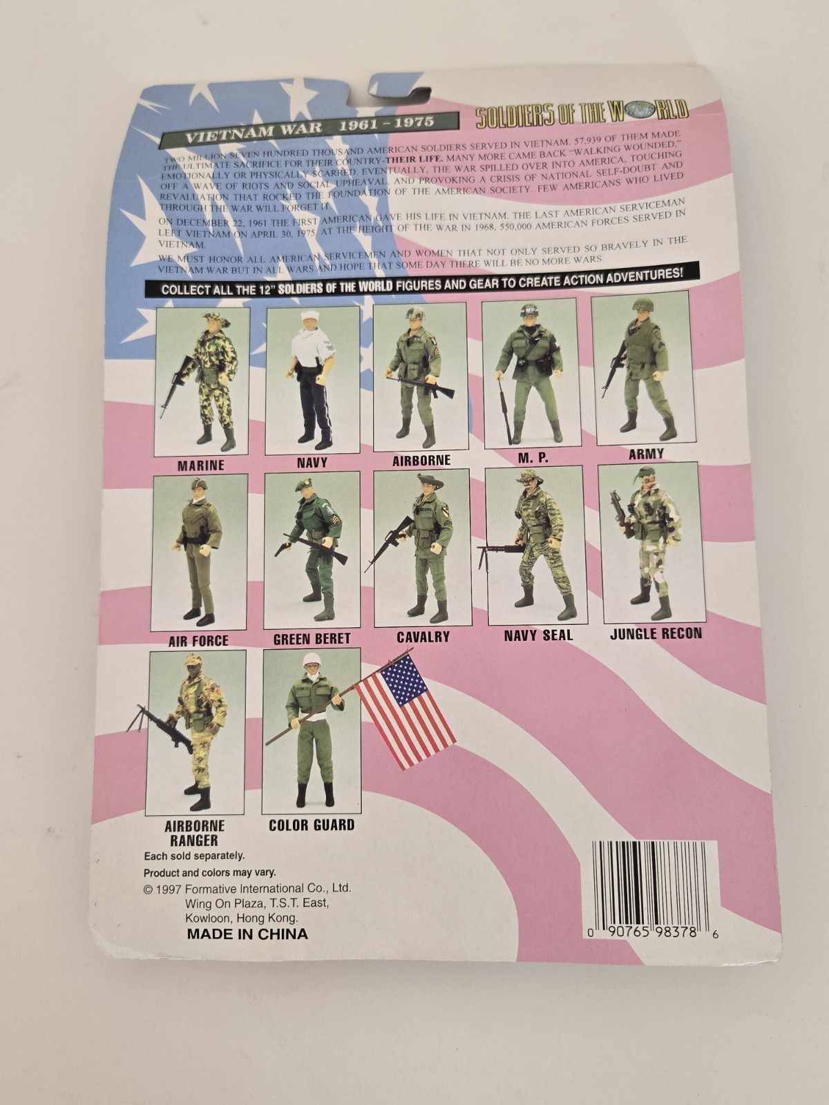 Soldiers Of The World Vietnam War Jungle Recon Outfit & Accessories Set New 1997