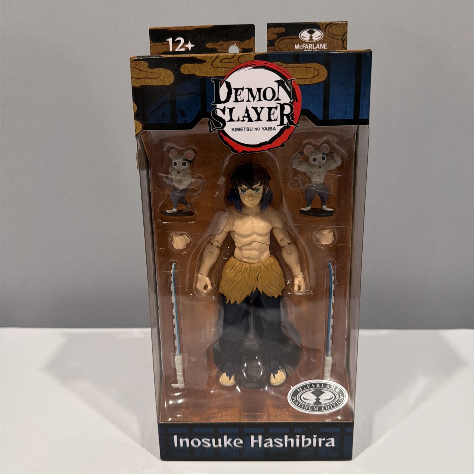 McFarlane Toys Demon Slayer Wave 5 Hashibira Inosuke 7″ Action Figure SEE DETAIL