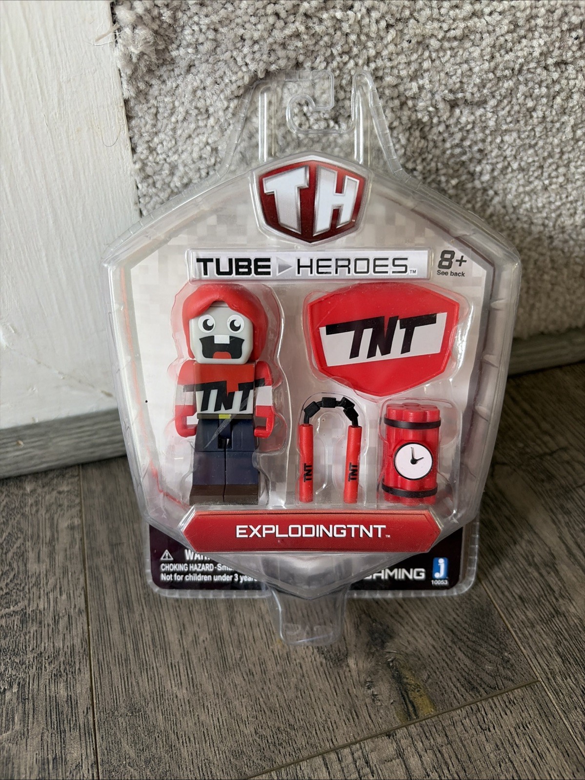 2015 Tube Heroes Exploding TNT Pack with Figure & Tools Set TOY NEW Ages 8+