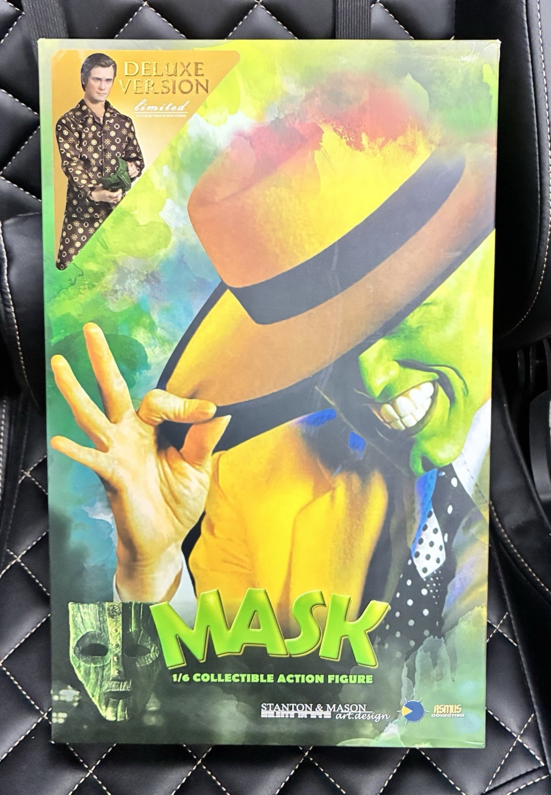 ASMUS TOYS THE MASK 1/6 DELUXE EDITION Jim Carrey Figure Stanton & Mason Ipkiss