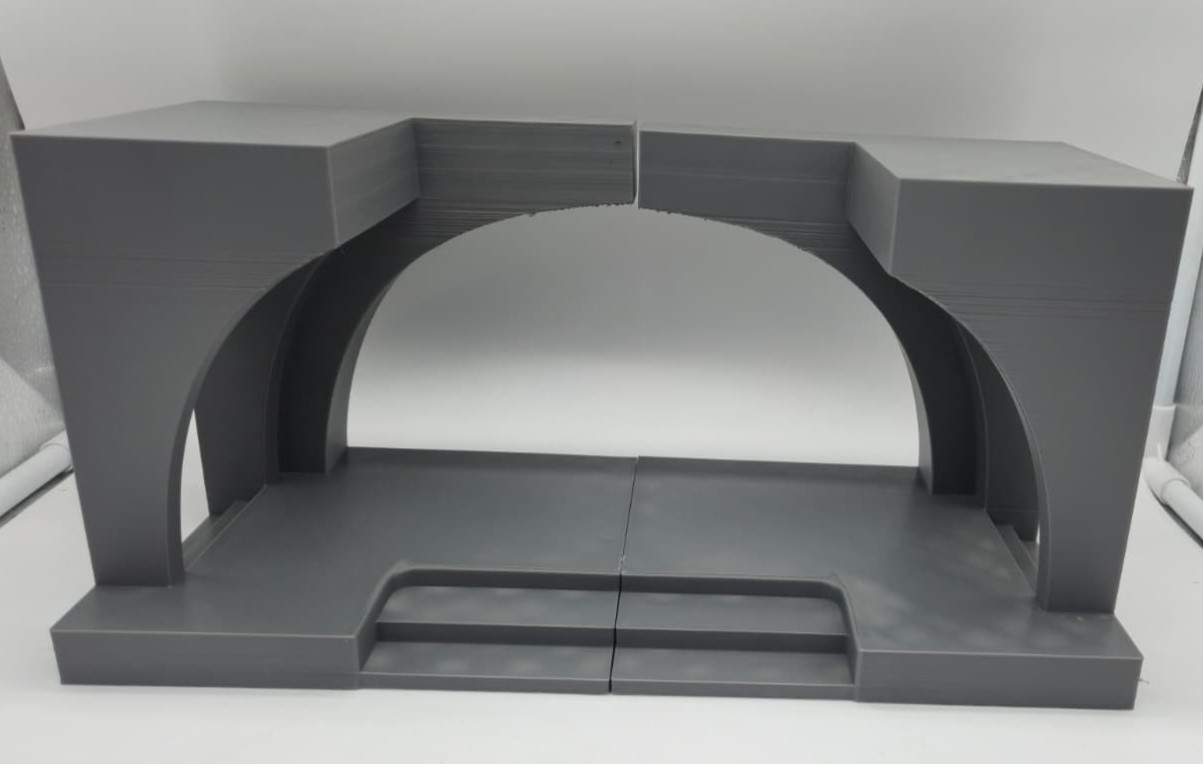 Jabba’s Palace Alcove Diorama Base 1:12 & 1:18 Scale 3D Printed Star Wars Action