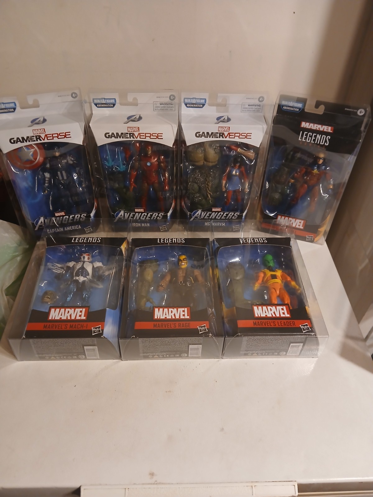 Marvel Legends Abomination BAF Complete Wave W/Soft Box Protectors N.F.S.