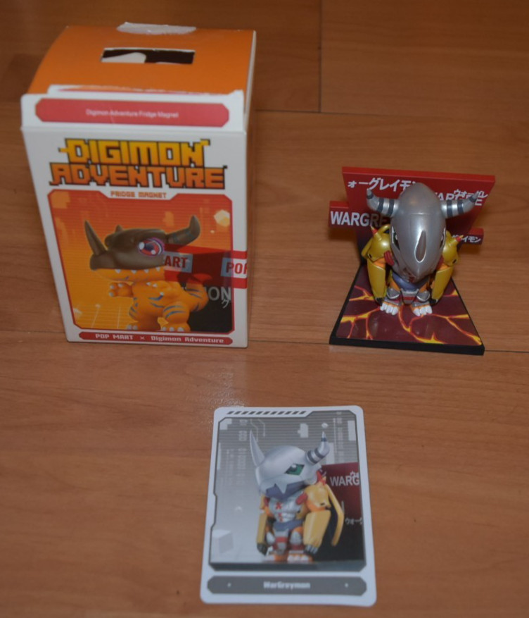 Pop Mart Digimon Adventure Fridge Magnet Greymon Figure