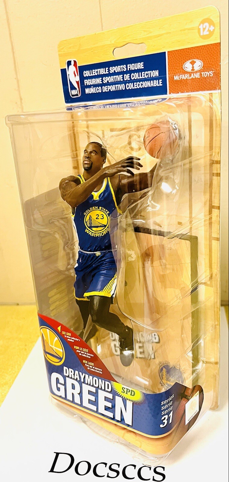 McFarlane Draymond Green NBA 31 Golden State Warriors Action Figure MINT