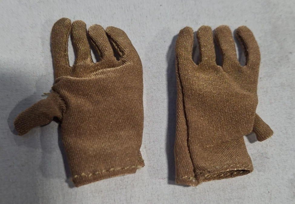 Hot Toys 1/6 Scale Modern USA Pair of Tan Gloves no Handsfor 12″ Figures JM-437