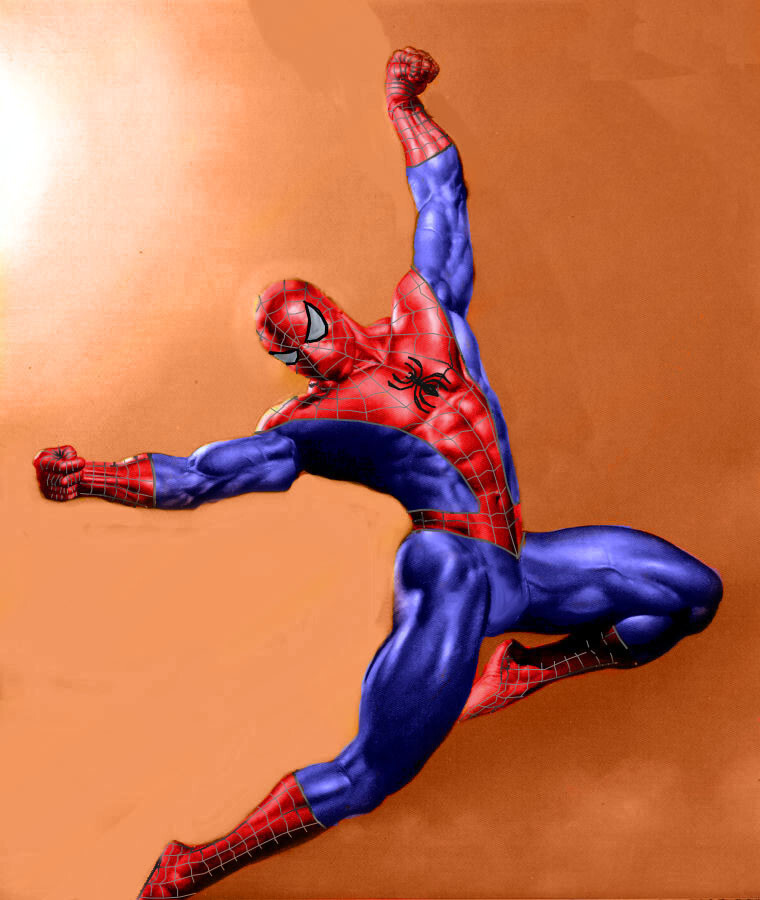 AUTHENTIC GENUINE MARVEL COMICS SPIDERMAN FIGURE NEVER OPENED MINT ON CARD SALE!