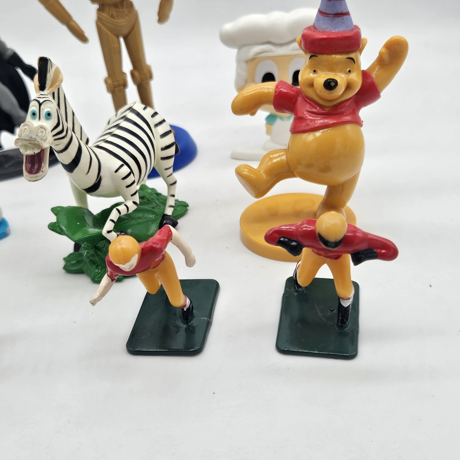 Mixed Lot of 10 PVC/ Cake Topper Figures – Star Wars, DC Comics, Disney