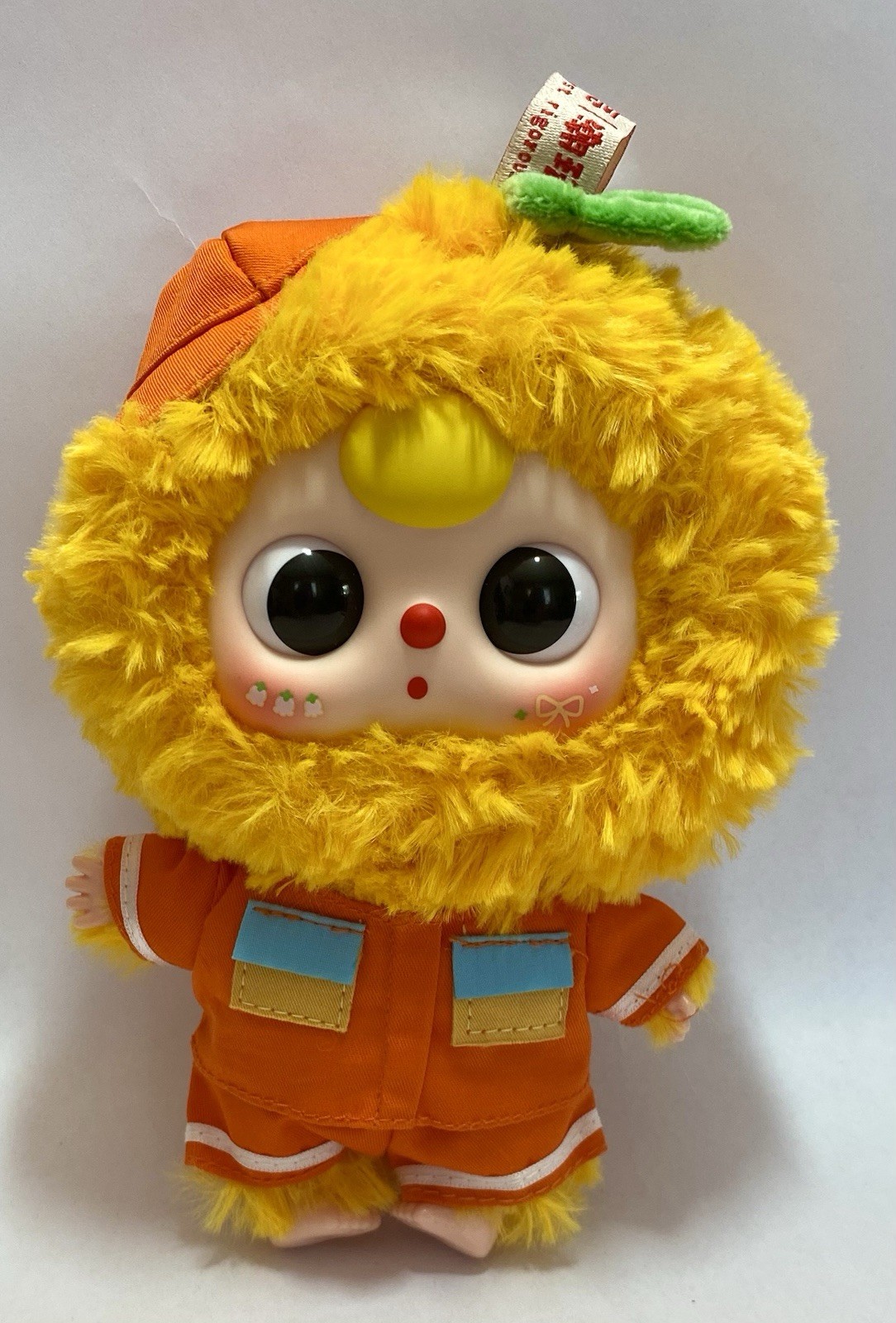 Baby Three Professional Dreamer Fire Fighter Plush Doll 7” Tall No Box