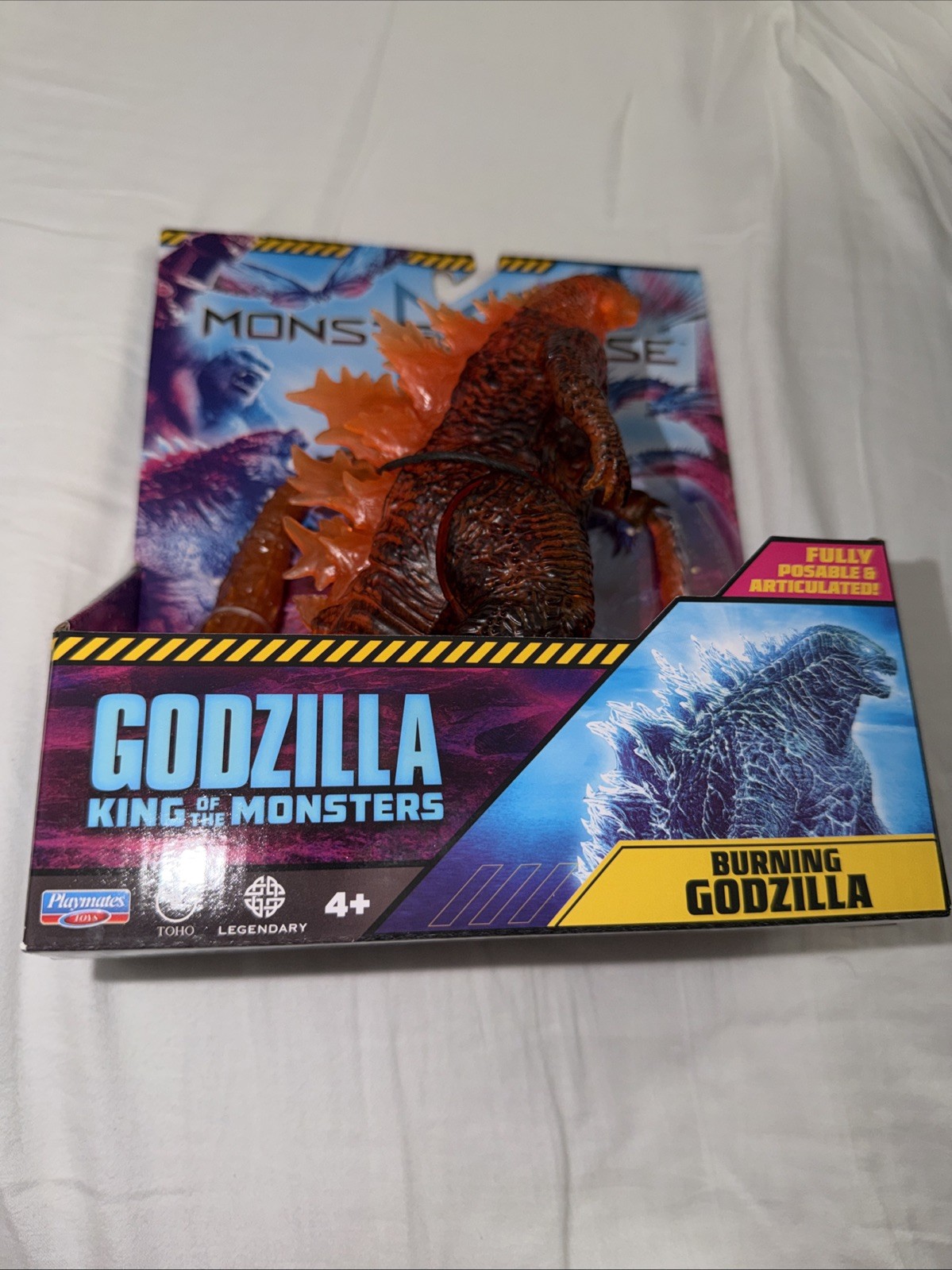 2025 MonsterVerse Godzilla King Of The Monsters Burning Godzilla 6″ Figure