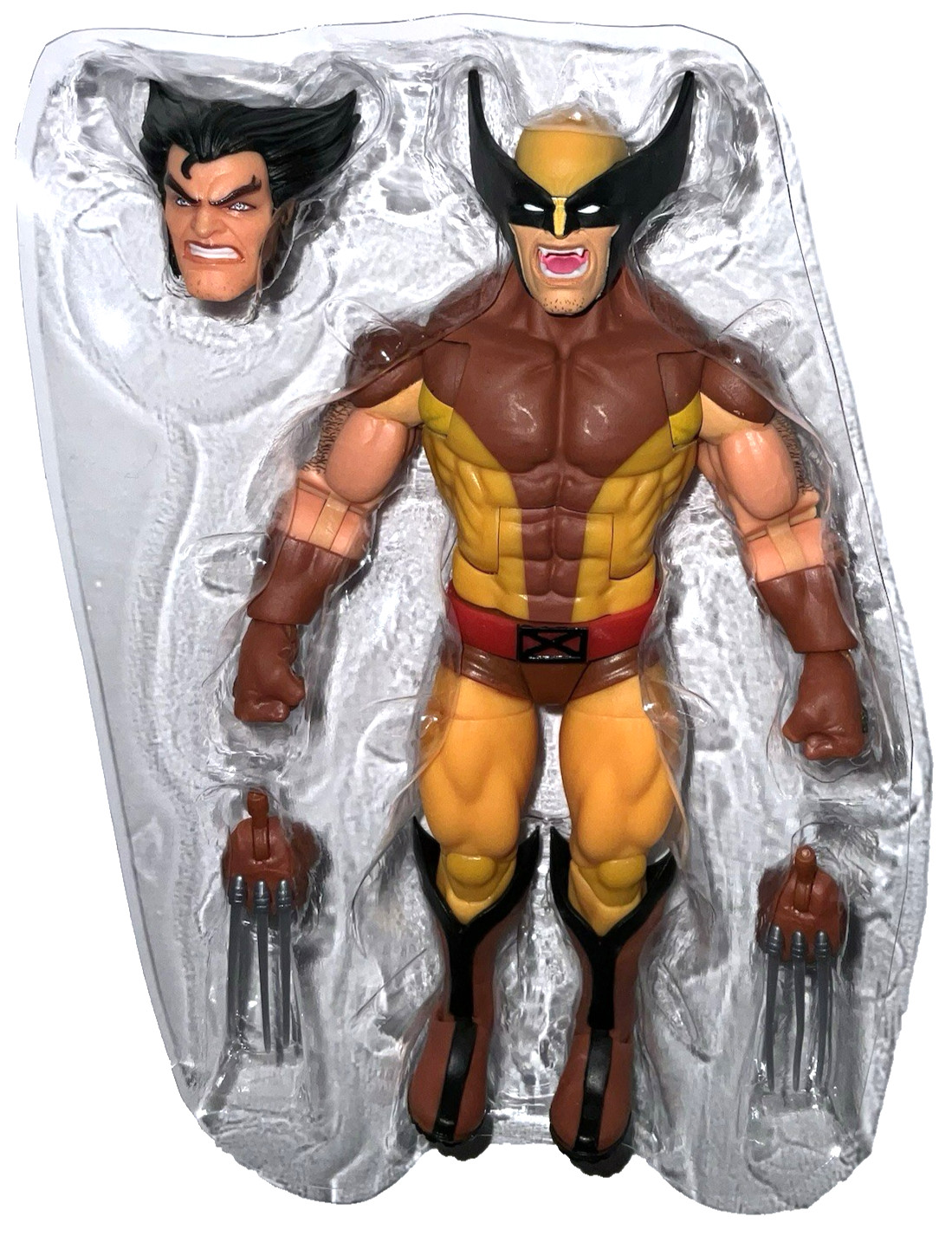 Marvel Legends WOLVERINE 6″ Figure XMEN ’97 Animated Pulse Brown Suit