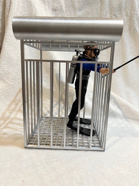 JAWS – Replica Cage (Neca Scale) Hooper not included