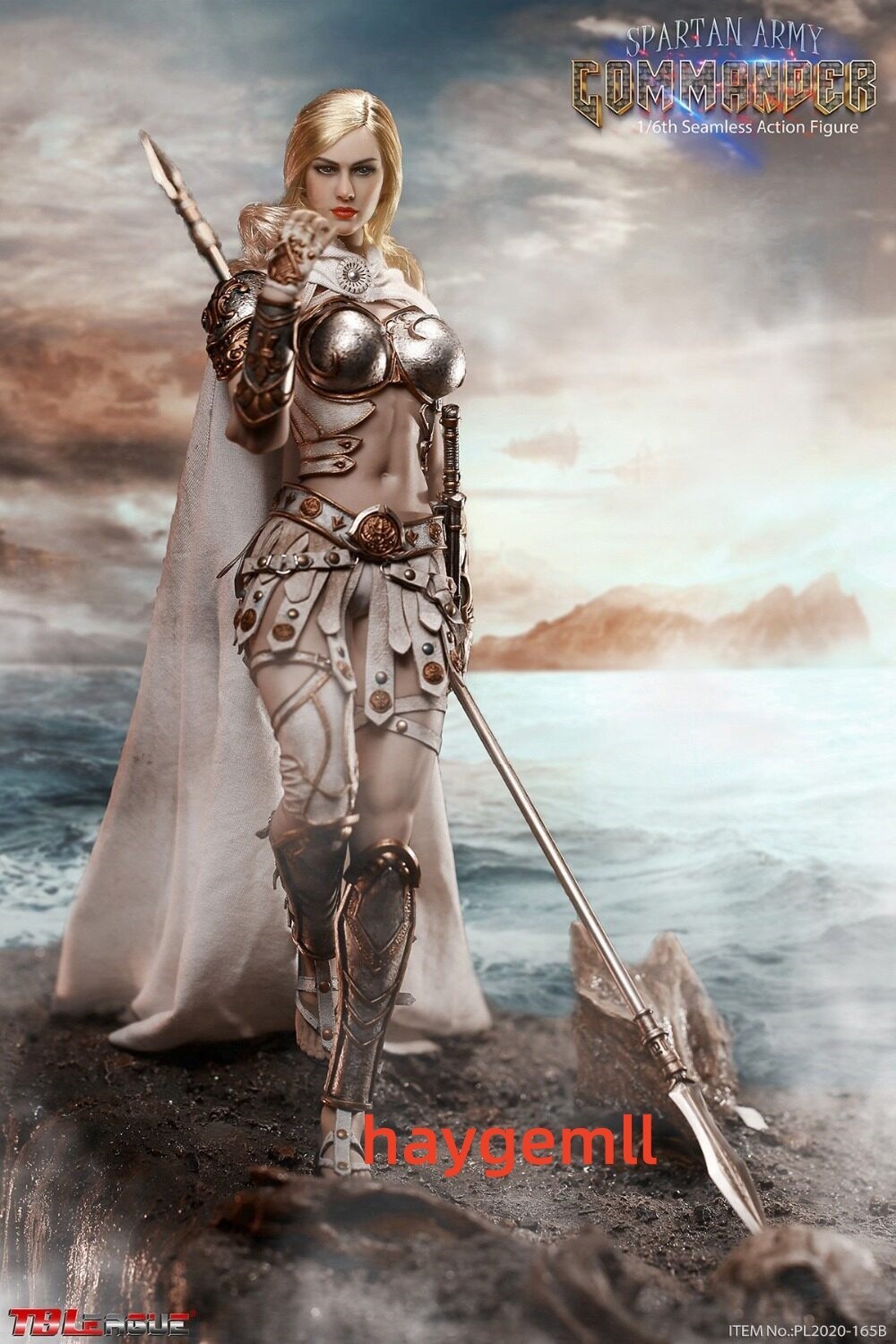 In Stock TBLeague PL2020-165B 1/6scale Spartan Commander Female Action Figure
