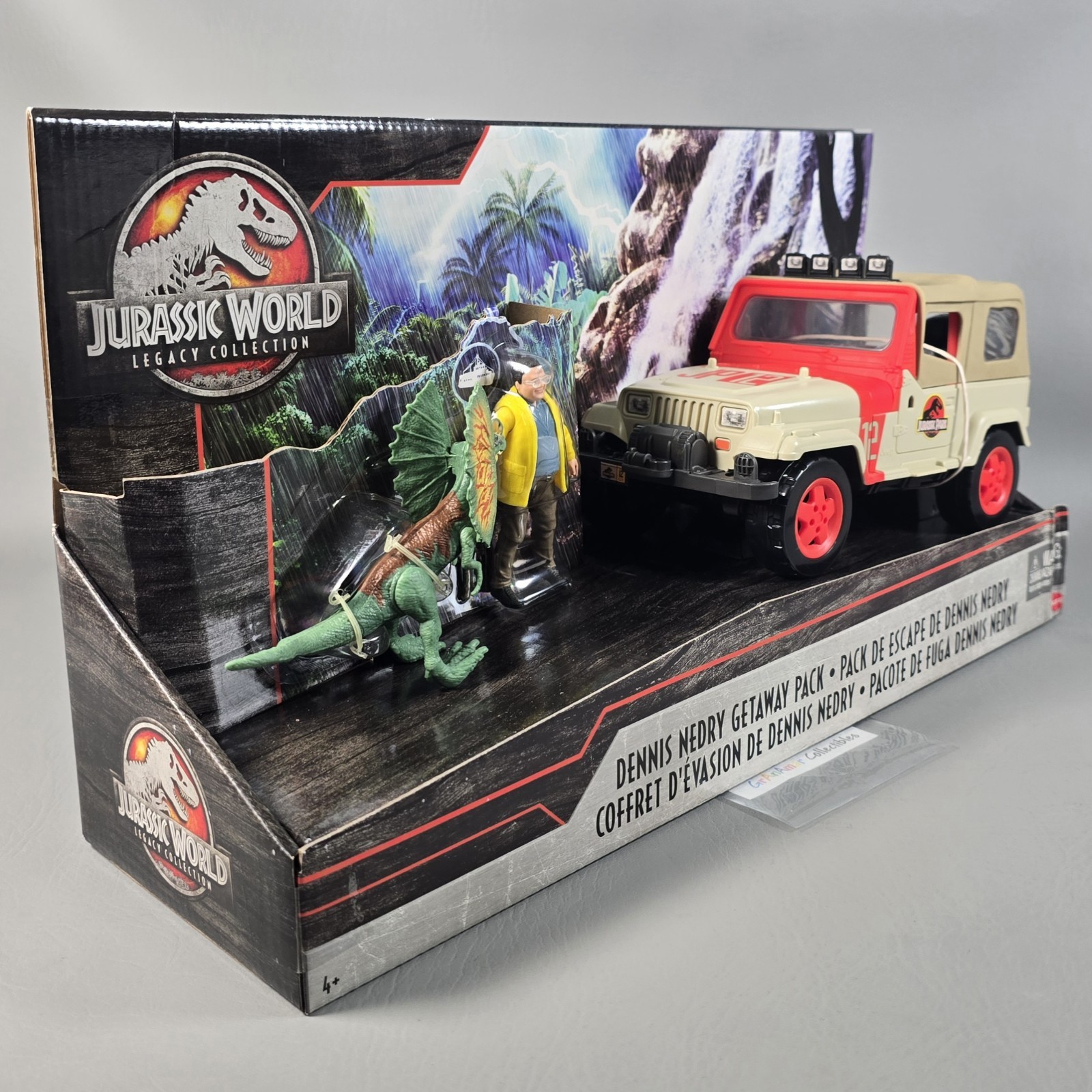 Jurassic World Legacy Collection DENNIS NEDRY Getaway Pack 2020 Exclusive GWY59