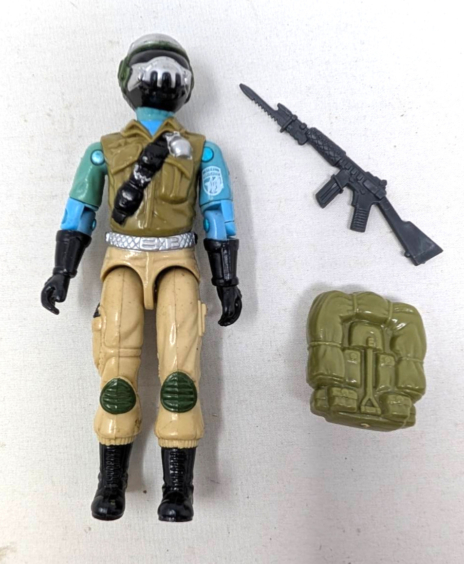GI JOE ARAH Steel Brigade V1C Figure with accessories 1989 Vintage G.I.