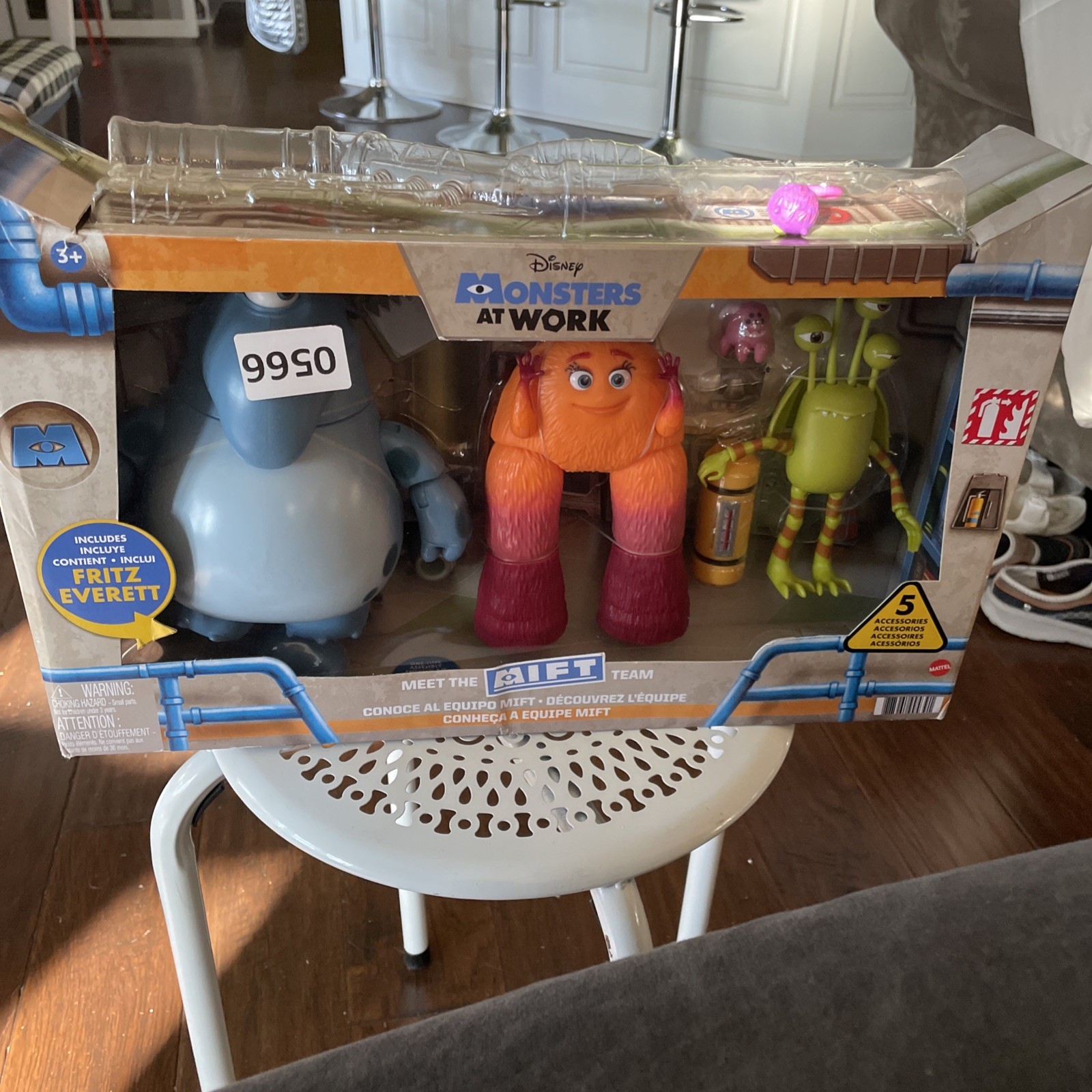 Disney Monsters Inc at Work Meet the MIFT Team Fritz Val Figure Mattel 2020 New
