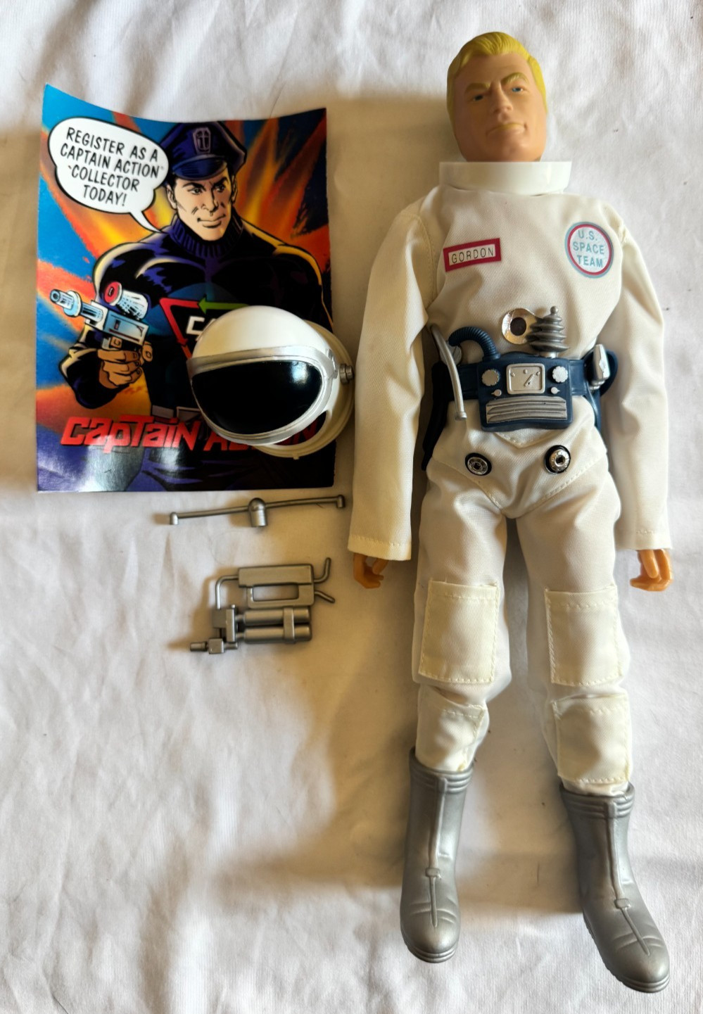 1998 Playing Mantis Captain Action As Buck Rogers Action Figure