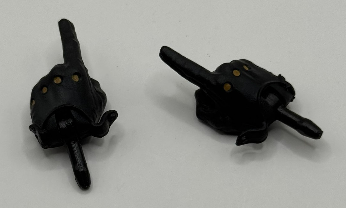 WWE Black Hands Gloves Fodder Accessory Mattel Figure Prop 1/12 H4