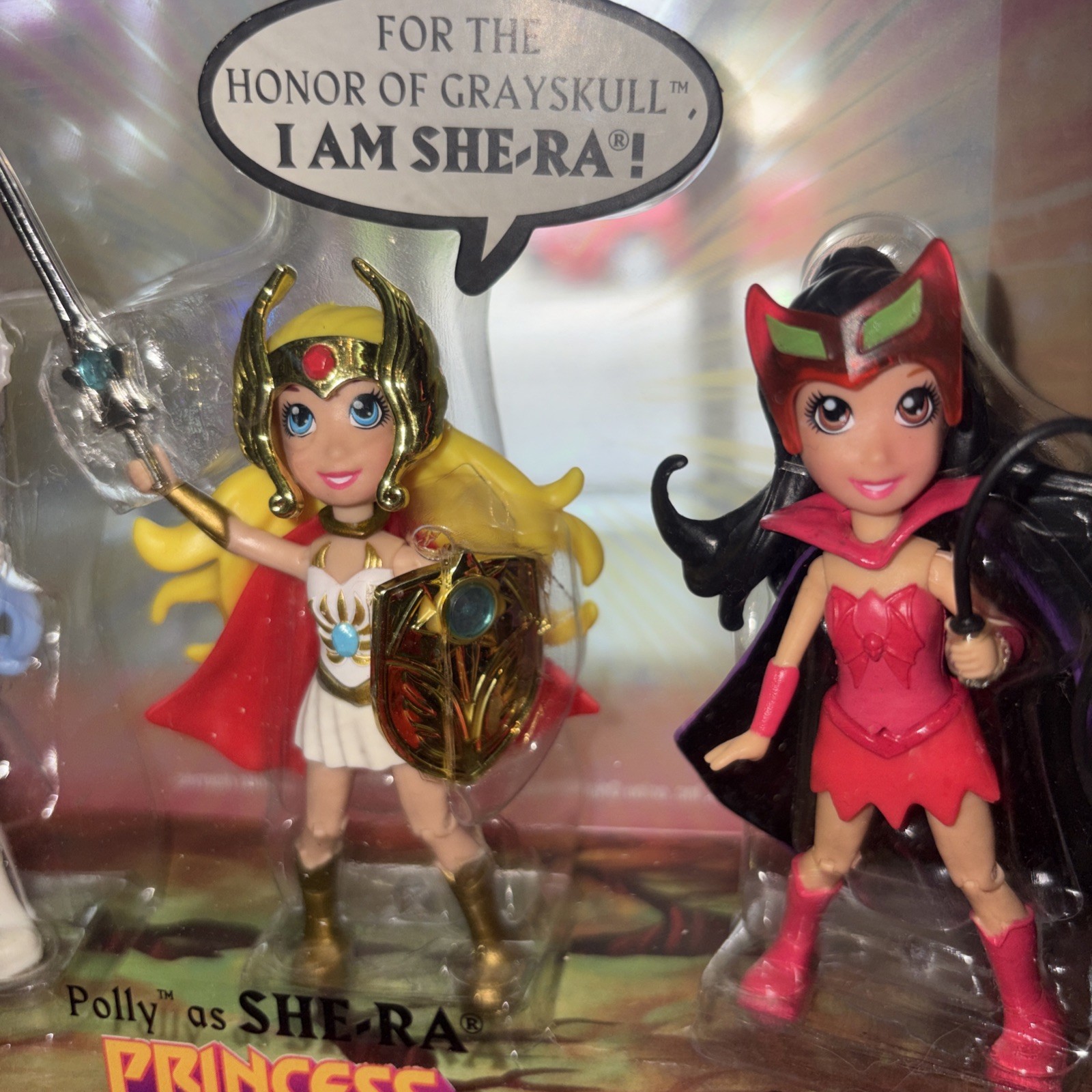Mattel DC Comics Polly Pocket Masters Of The Universe She-Ra SDCC 2011 Exclusive