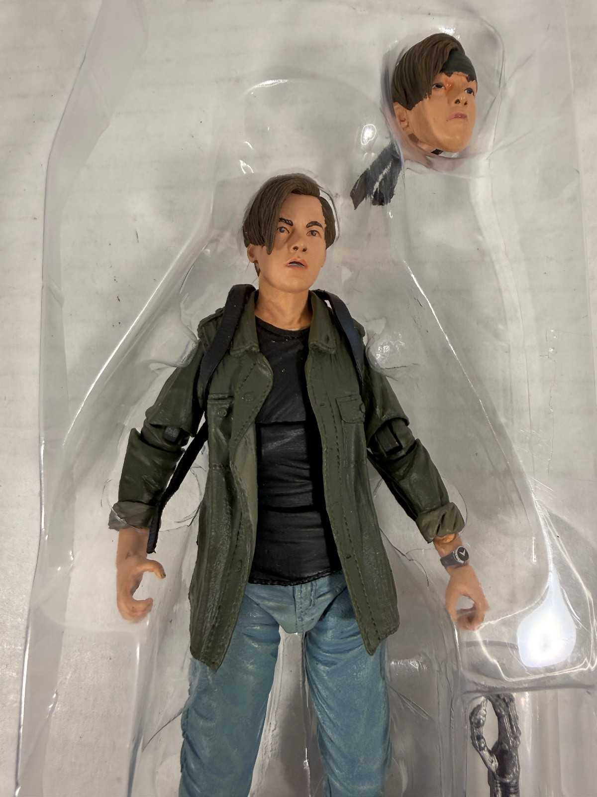 NECA Terminator 2 John Connor with Motorbike Figure SDCC 2019 Ultimate T2