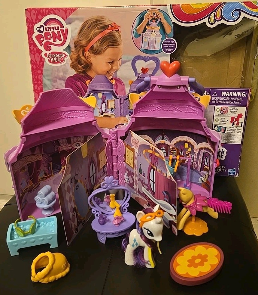 My Little Pony Cutie Mark Magic RARITY BOUTIQUE SET HASBRO-2014 -NEW-Complete