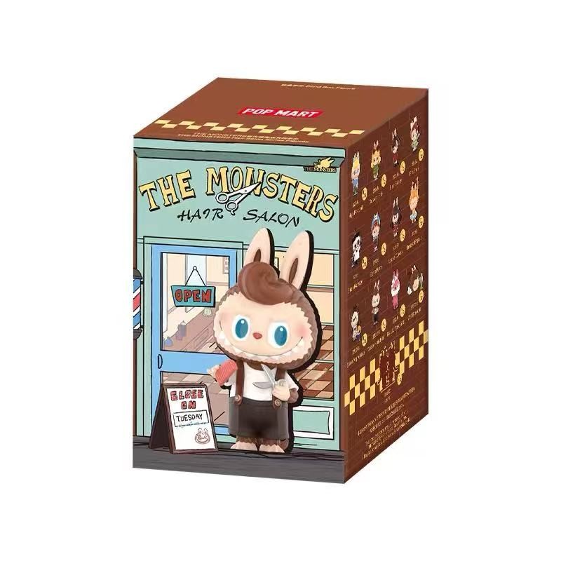 Authentic The Monsters Hair Salon Series Blind Box Figure Toy 1 Random