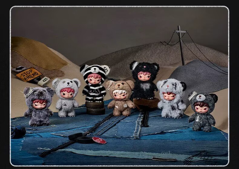 Hirono Road Journal Series Blind Box Figures Toy Plush Doll Toy-city dust afloat