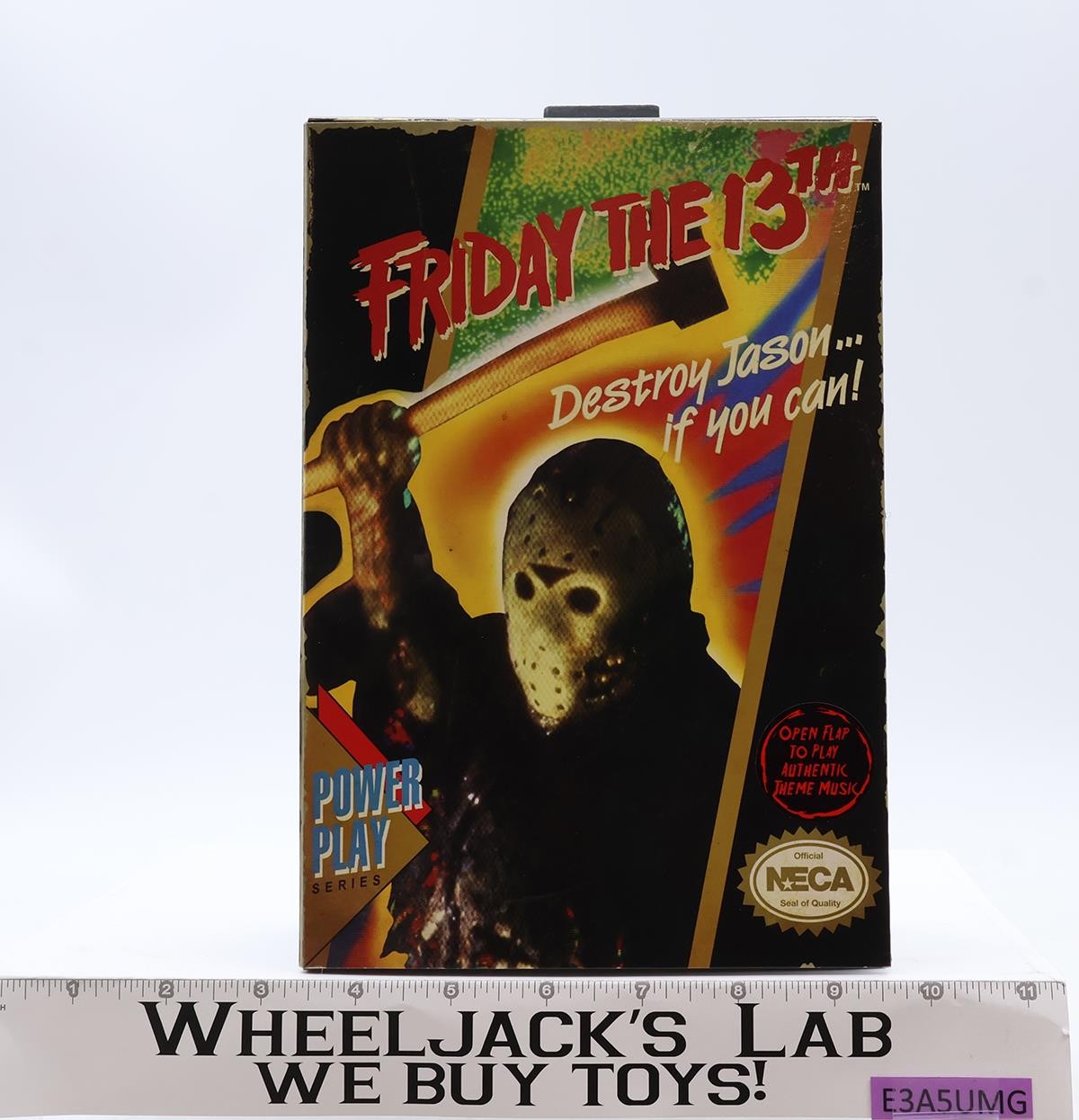 Jason Voorhees Friday The 13th Power Play Series Action Figure NECA NEW SEALED