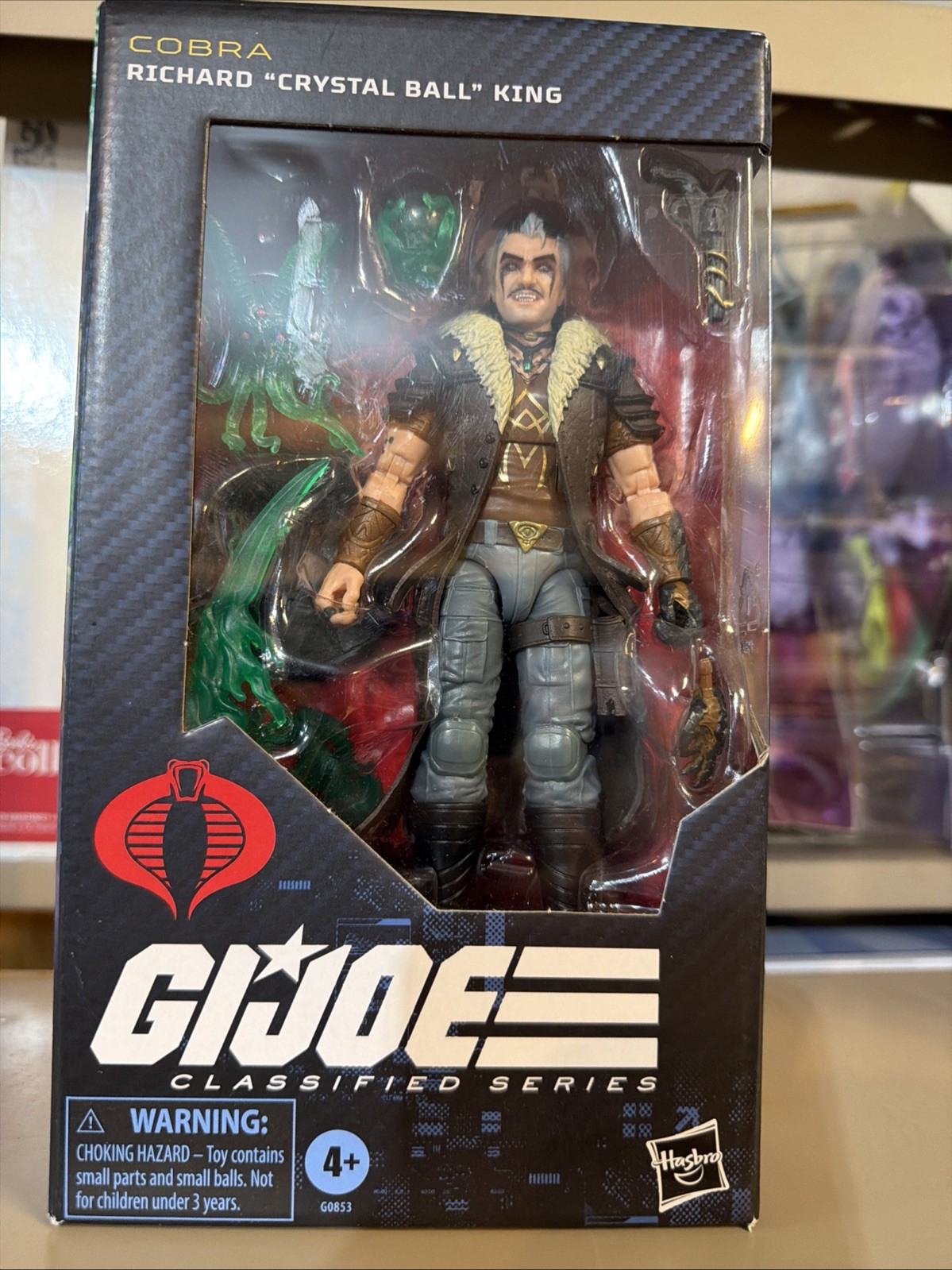 Hasbro G.I. JOE Classified Series #159 RICHARD CRYSTAL BALL KING