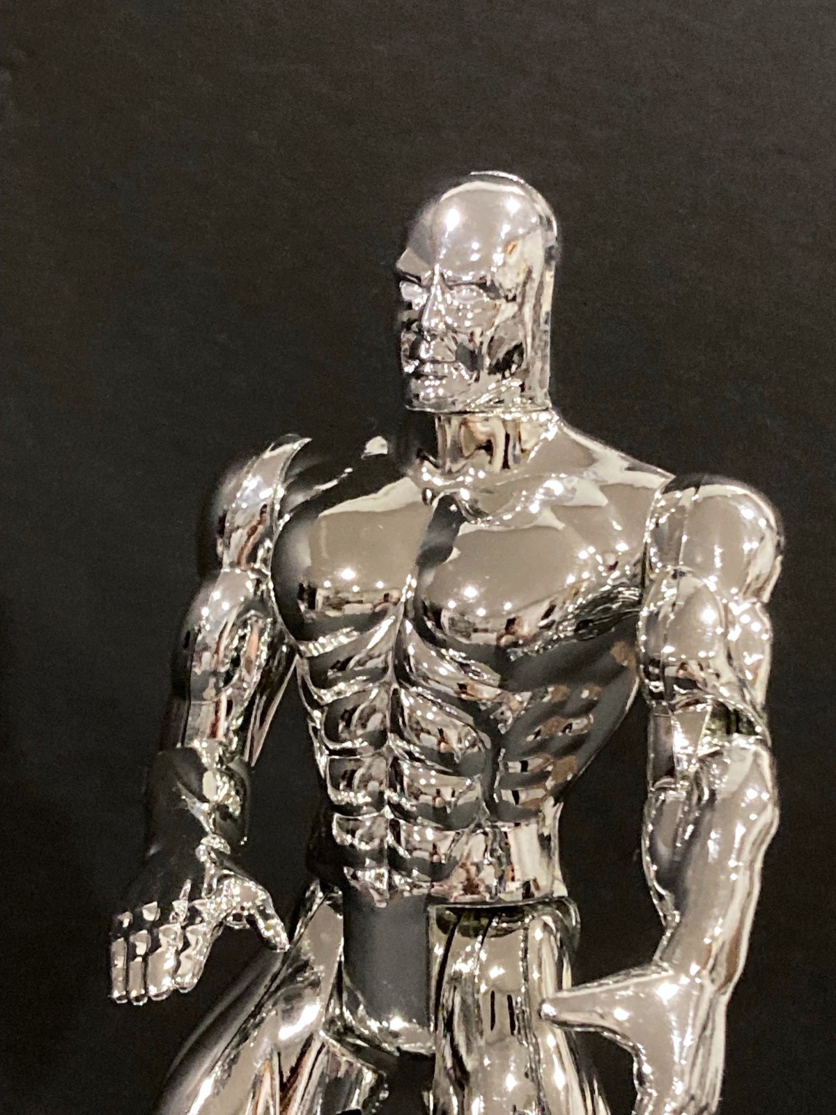 1994 Toy Biz Marvel Fantastic Four Deluxe 10″ Silver Surfer Action Figure