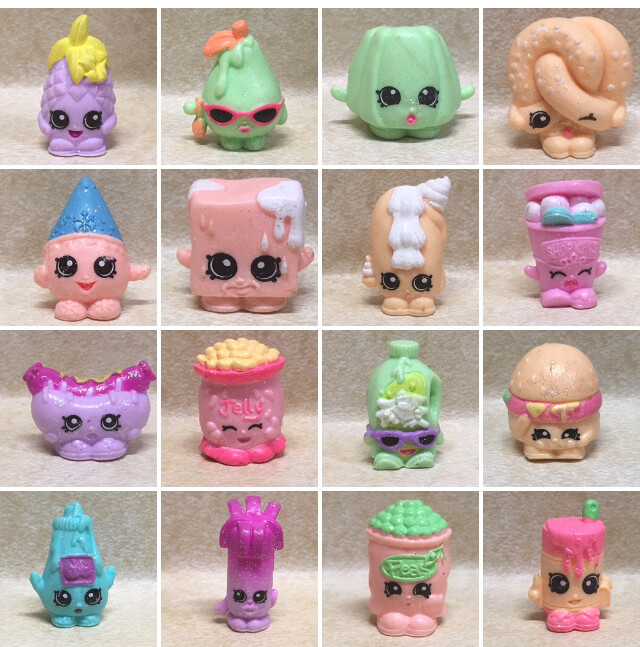 Shopkins Exclusive Mystery 3 Diamond Edition Glittery Loose Figure U choose