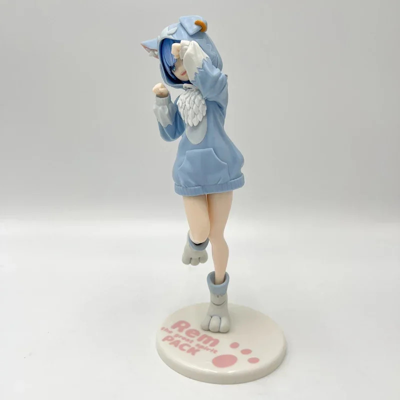 22cm Starting Life in Another World Ram/Rem Anime Girl Figure Fluffy Pack Ram